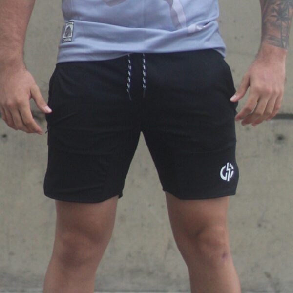 SHORT DEPORTIVO PQ-07001 | NEGRO - Imagen 2