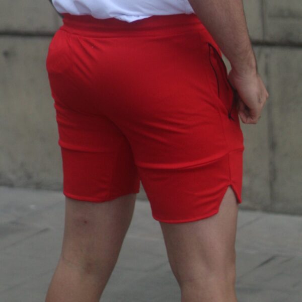 SHORT DEPORTIVO PQ-07001 | ROJO - Imagen 3