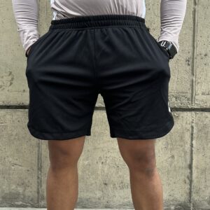 SHORT DEPORTIVO CON LICRA PA-07003 | NEGRO